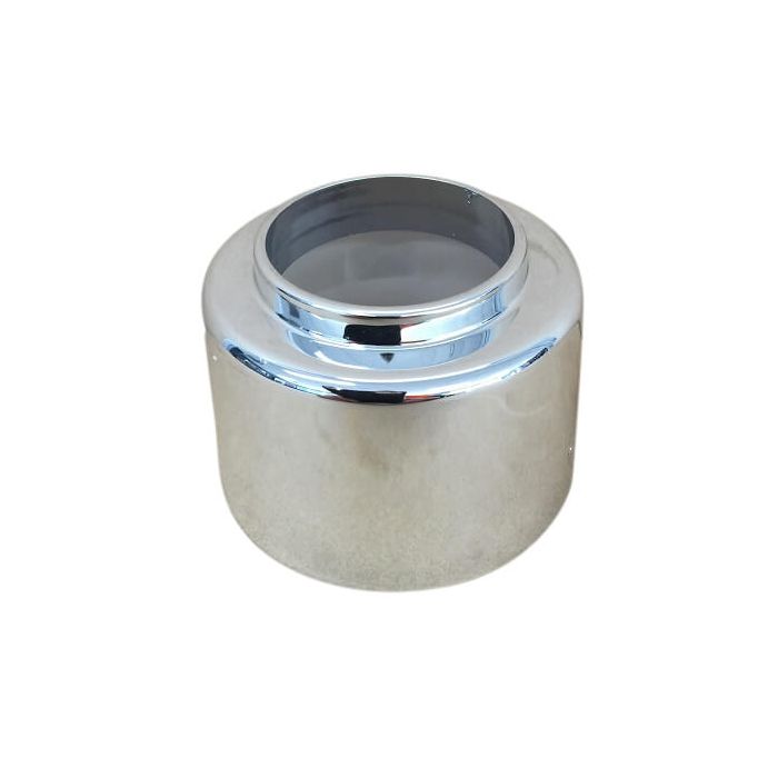 40mm Raised Cover Plate Flange Chrome Suit PVC 17461