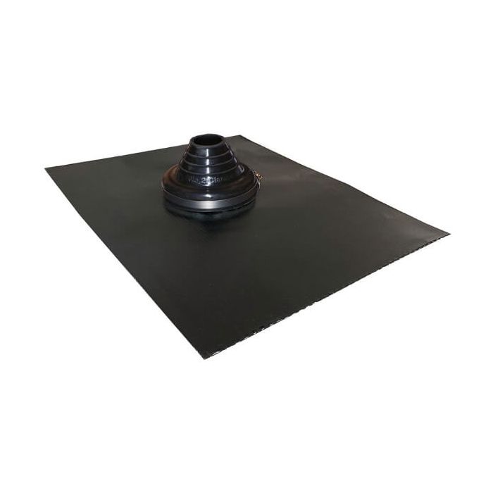 50mm - 90mm Black Leadax Versatile Pipe Flashing VLDXB50-90