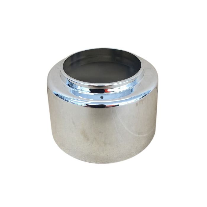 50mm Raised Cover Plate Flange Chrome Suit PVC 17469