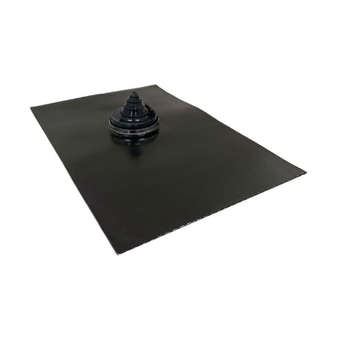 5mm - 50mm Black Leadax Versatile Pipe Flashing VLDXB5-40