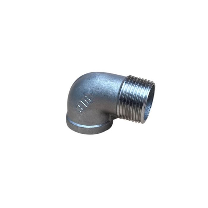 6mm 1/4" Elbow M&F 90 Degree BSP Stainless Steel 316 150lb