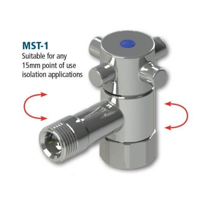 15mm Maxistop Valve Pressure Limiting & Isolating MST-1 