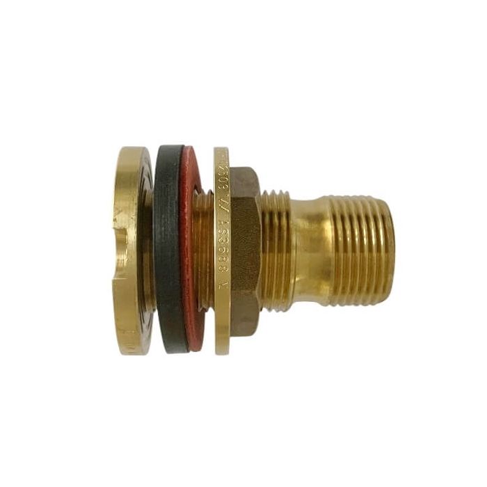 50mm x 40mm BSP Tank Flange DR Brass Watermark