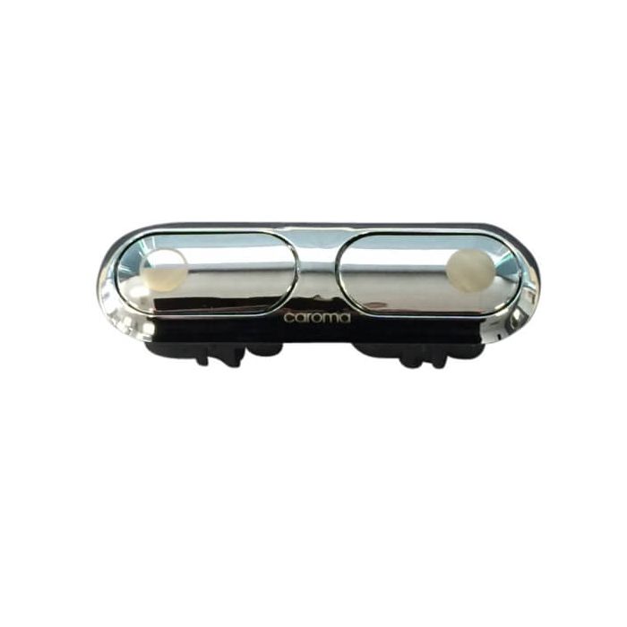 Caroma 2000 Series Elongated Toilet Cistern Button Chrome 405167C 
