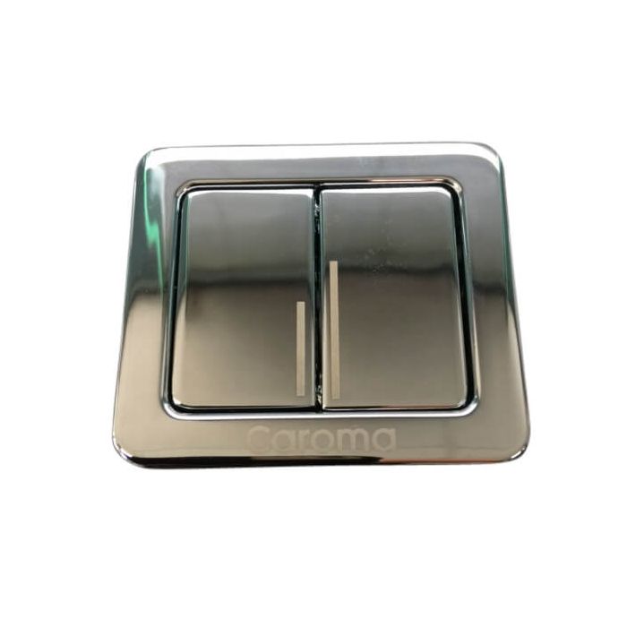 Caroma Cube Urbane Cistern Button Dual Flush Chrome 687076C  