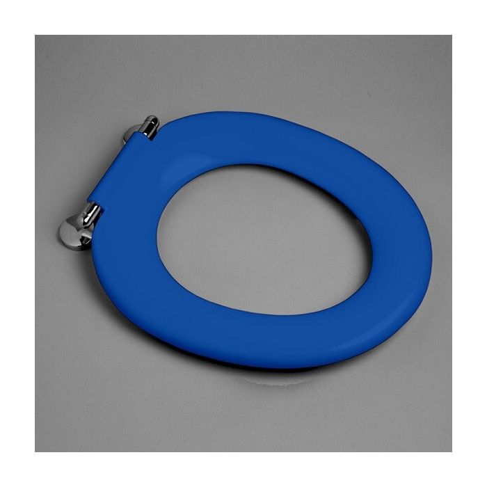 Caroma Pedigree 2 Care Single Flap Seat Sorrento Blue 320030SB