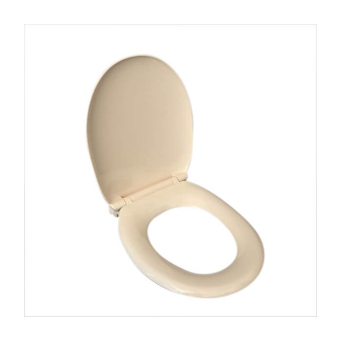 Caroma Trident Toilet Seat Ivory Normal Close 301104I 
