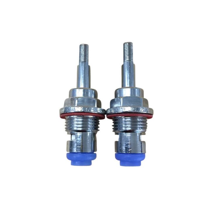 Easytap TZ2001 1/4 Turn Dorf Bib Pillar Spindles Ceramic Disc Flat Sided
