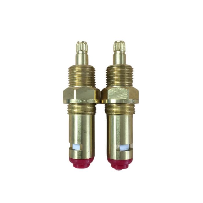 Easytap TZ2014 1/4 Turn Irwell 88-98 Basin Spindles Ceramic Disc 12 Teeth Top Brass