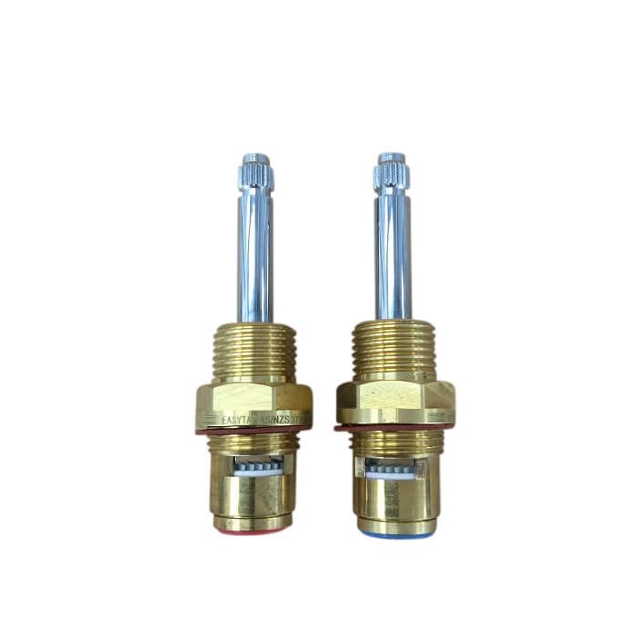 Easytap TZ2026 1/2 Turn Dorf Basin Spindles Ceramic Disc 20 Teeth Chrome