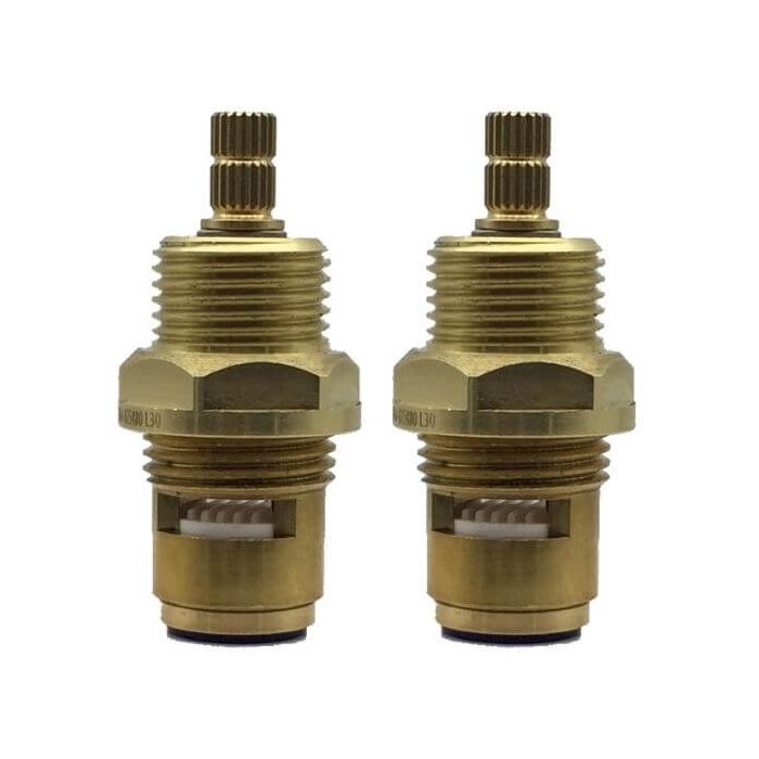 Easytap TZ2056CON 1/4 Turn Tap Spindles 60mm Lever Contra Turn 20 Teeth