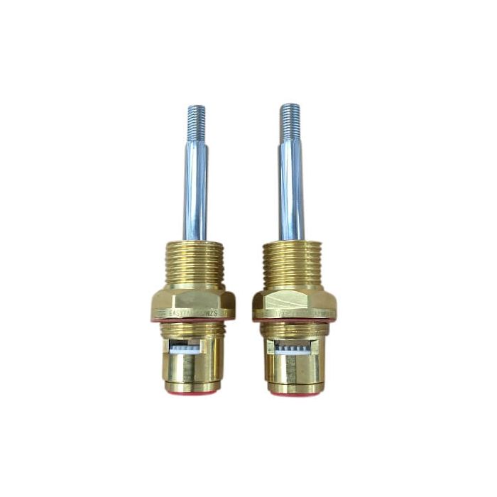 Easytap TZ3006A 1/2 Turn Dorf Basin Spindles Ceramic Disc Flat Sided Chrome