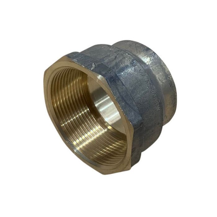 40mm Female BSP X 40C Tube Bush Brass 