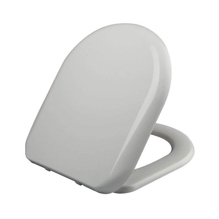 Haron Florenze Toilet Seat White Slow Close Quick Release Hinges TS-1800