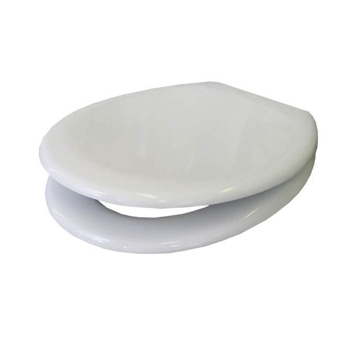 Haron TS-1200 Montesa Toilet Seat With Standard Close Bottom Fix Stainless Hinges 