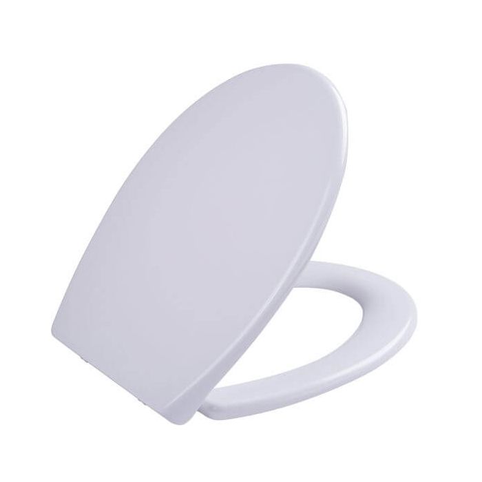 Haron TS-1900 Miami Toilet Seat With Slow Close Quick Release Stainless Hinges 