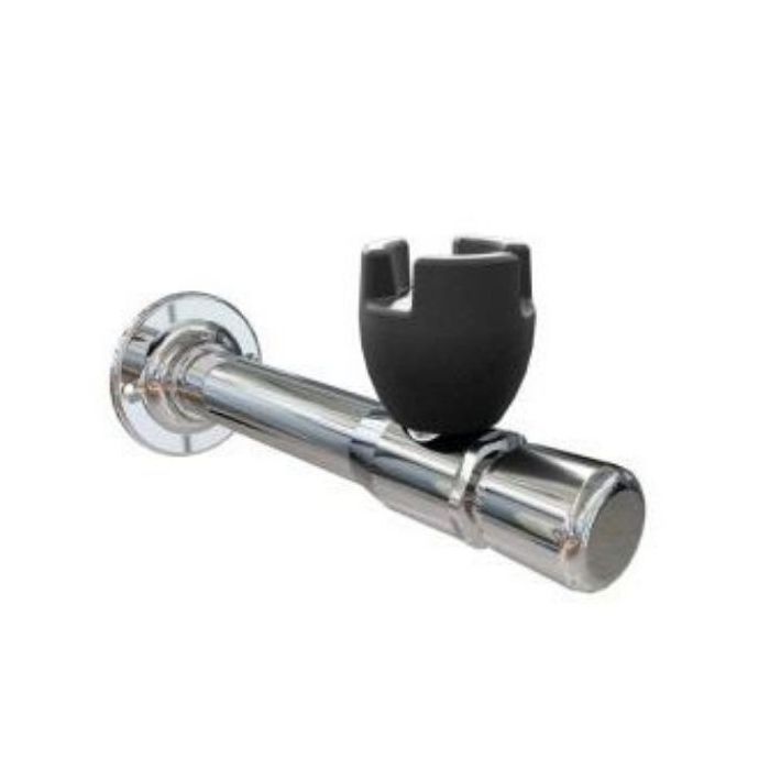 Horizontal Push Button Bubbler Silicone Mouthguard Stainless Steel T3MSSBUB90P 