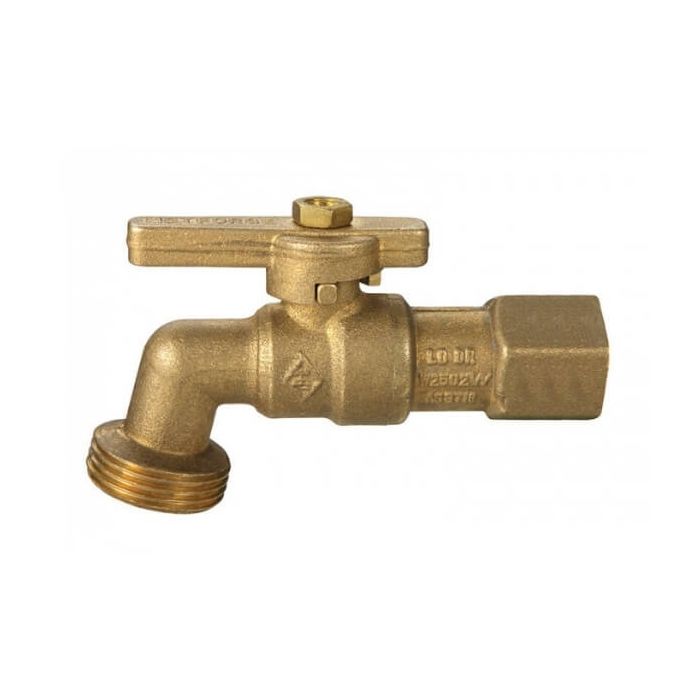 20mm Female Hose Bib 1/4 Turn Brass 