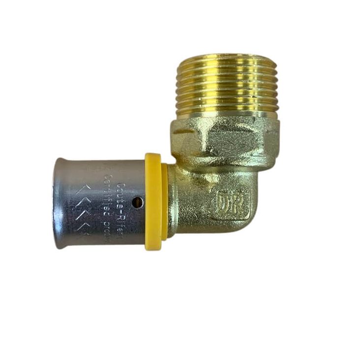16 X 15Mi Elbow Male Gas Water Pex