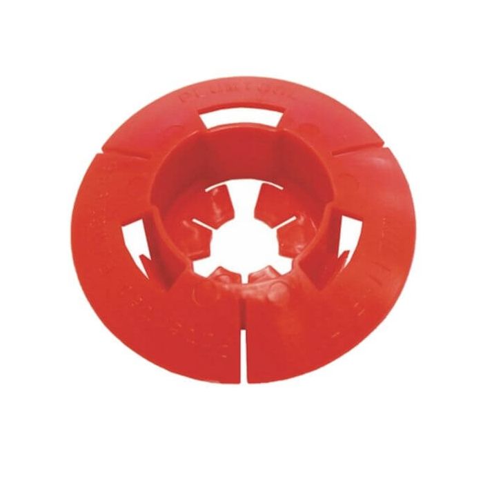 Plumtool Multi Fit Steel Stud Red Grommets To 2mm Thick Bag 100 PZMG2986