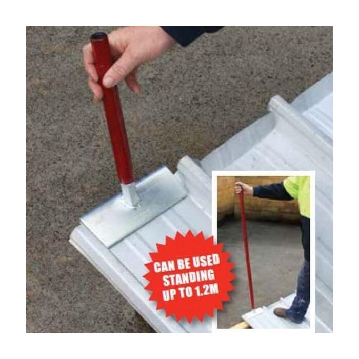 Plumtool Roof Decking Turn Up - Turn Down Tool Kit 7 Piece PTTU754