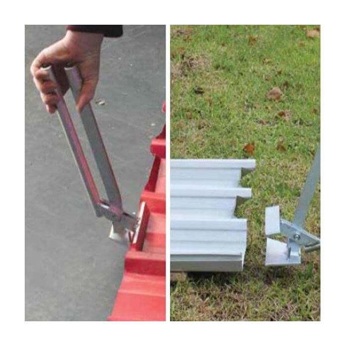 Plumtool Tray Deck Roofing Hinged Turn Up Tool 185mm PTTU9479