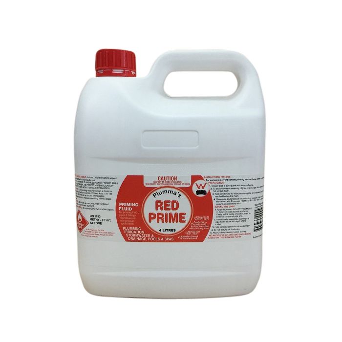 Red Priming Fluid 4 Litre