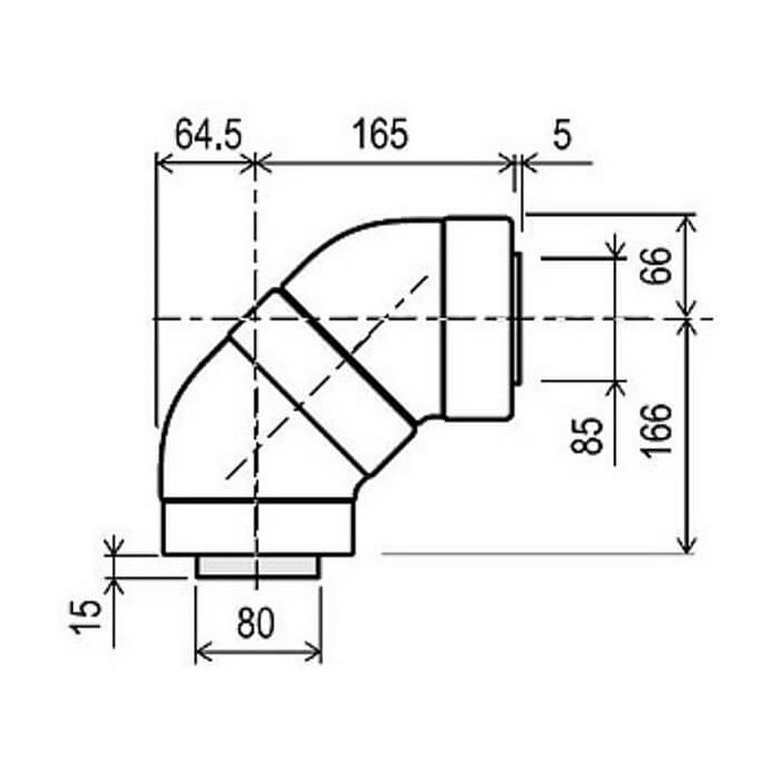 Rinnai FFBEND Universal Bend