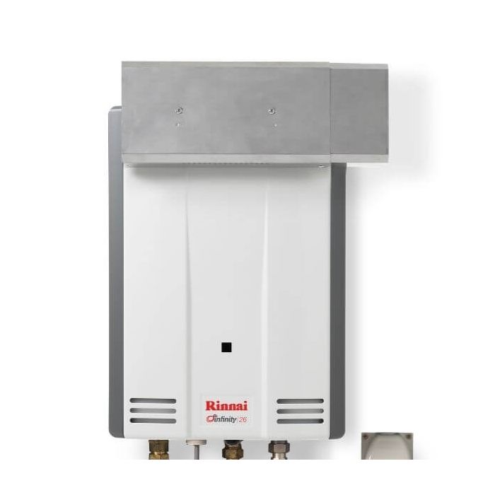 Rinnai SFD01 Sideways Flue Diverter For Continuous Hot Water Heater B26 & INF26