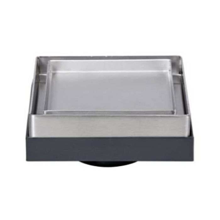 Tile Insert Point Drain 100mm x 100mm x 50mm Outlet FW-100TI-50