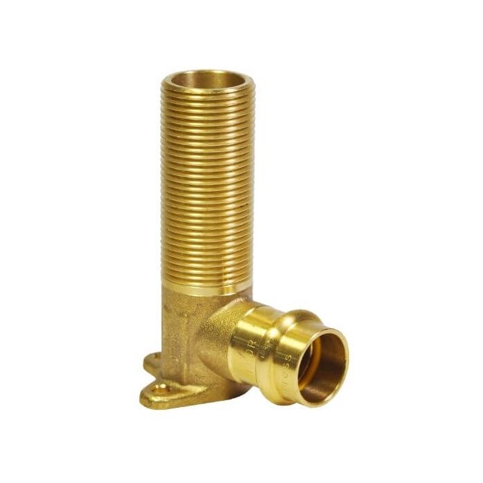 Lugged Elbow 15mm Male 90mm X 1/2" Gas Copper Press