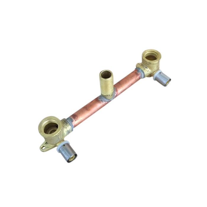 Water Pex Laundry Bath Breech 300mm Bottom Entry