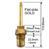 IMPODA Half Turn Disc 1/2 Inch Spindle for Tap, Golden : : Home  Improvement