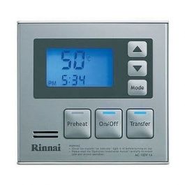 Rinnai Deluxe Kitchen Controllers Silver - Plumbing Sales