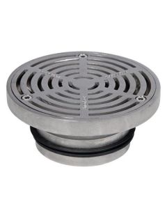 150mm Round Drop In Floor Grate Heel Proof Suit 100mm Outlet 304 Stainless FW-150R-304