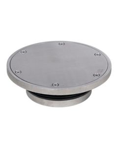 150mm Round Floor Clear Out 304 Stainless Steel FW-150CO-304