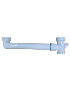 50mm X 600mm Double Bowl Connector PVC With Nipple 