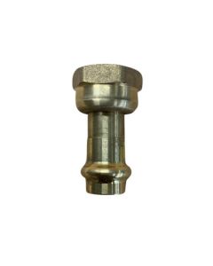 15mm 1/2" X 1/2" BSP Loose Nut Adaptor No 62 Gas Copper Press