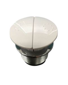 Caroma Care Round Cistern Button Dual Flush White 416020W 