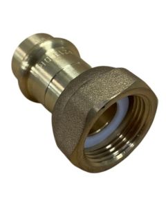 15mm BSP 1/2" Flat Seat Connector Loose Nut Water Copper Press