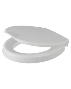 Haron TS-2000 Highlock Raised Toilet Seat Double Flap With Slow Close Stainless Hinges 