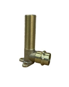 Lugged Elbow 20mm Male BSP 90mm X 3/4" Water Copper Press