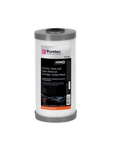 Puretec CB05MP1 Carbon Block Water Filter Cartridge 4.5" x 10" 5 Micron