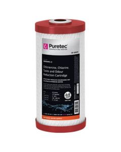 Puretec CB95MP1-C Composite Carbon Block 0.5 Micron Water Filter cartridge 4.5" x 10" Clearance