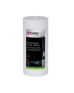 Puretec PX01MP1 Polyspun Sediment Water Filter Cartridge 4.5" x 10" 1 Micron