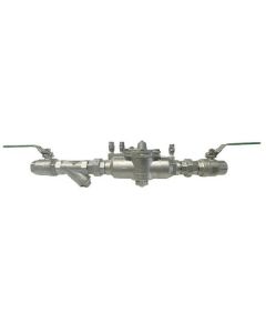 Watts 20mm Stainless RPZD Reduced Pressure Zone Device With Ball Valves, Unions & Strainer 009-SS-020-ULBS