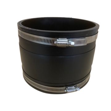 100mm Rubber Plumb Quick Connector Suit Pvc/Gal/CI  
