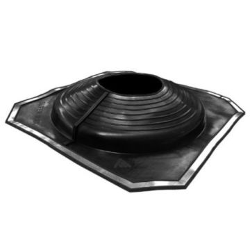 400mm - 730mm #10 Aquaseal Aquadapt Epdm Black Pipe Flashing