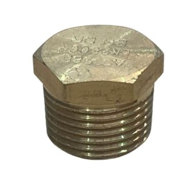 10mm Brass Plug BSP LF 3/8"
