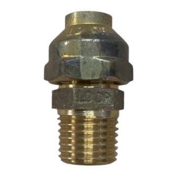 10mm Male X 10C Union Flare Compression BSP LF 3/8 x 3/8  